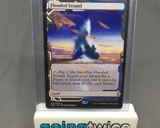 Magic the Gathering Zendikar Rising Expeditions FLOODED STRAND Mythic Rare Trading Card