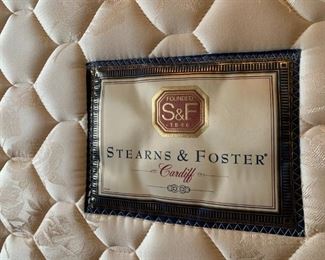 #22	Sterns & Foster Queen Size Mattress/Boxsprings	 $100.00 
