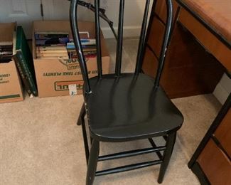 #43	Black Wood Chair	 $25.00 
