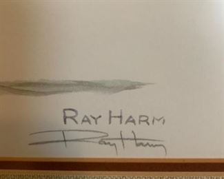 #68	Pintail Print of a Duck signed by Ray Harm	 $75.00 
