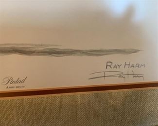 #68 Pintail Print of a Duck signed by Ray Harm $75.00