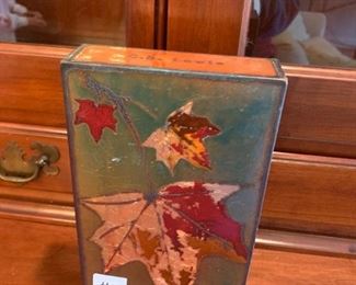 #75	Houston llew Glass on Copper Art piece	 $30.00 
