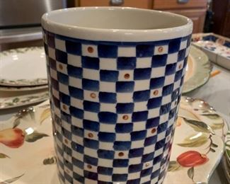 #89	Utencil Holder - polish pottery	 $20.00 
