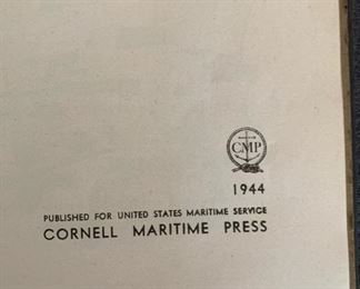 1944 US Maritime Service Training Manual 