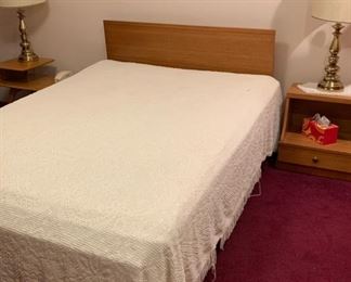 Mid-Century Bed Set 