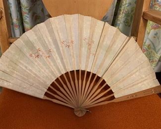 Vintage Folding Hand Fan 