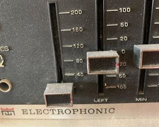 Vintage Electrophonic Stereo and Speakers 