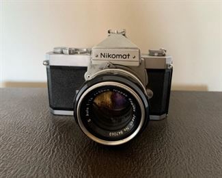 Nikomat Camera w/ Nippon 50mm lens