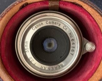 Canon Wide Angle Lens "Serenar" 85mm F:3.5