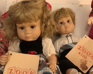 Zook Kids Dolls 