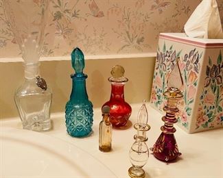 Perfume bottle collection