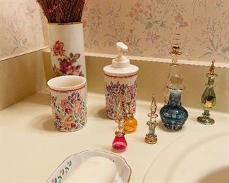 Perfume bottle collection