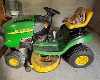 John Deere Riding Mower…Runs
