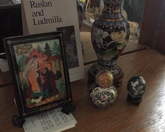 Russian collectibles.