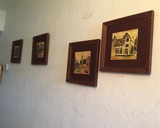 Harris Strong framed tiles.