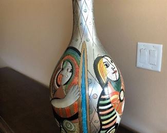Picasso style cubism reproduction
27.5” tall