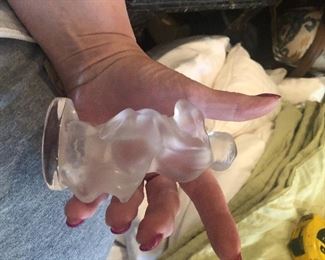 Lalique Diana with ram