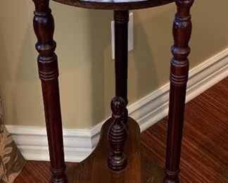 Antique Table w Marble Top