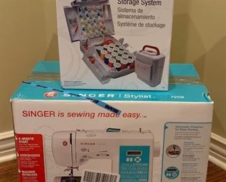Singer Sewing Machine, Singer Storage System