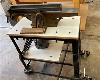 Rockwell 4in Deluxe Jointer  37-290 On Cart	40x32x18in	HxWxD
