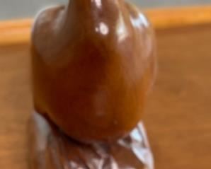 Carved Wood Goose Glenn Brown Folk Art	10in H	
