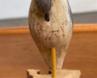 Bob Booth Carved Wood Shore Bird #1 Chincoteague Island, VA Shorebird	11in H	
