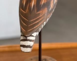 Harry V Shourds Carved Shore Bird HV Shorebird	14in H	
