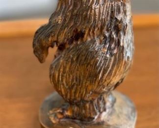 Carved Wood Bear Manby	8in H	
