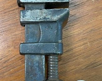 PS&W Co Cleveland Antique Adjustable Wrench	7in Long	
