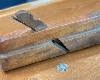 Antique Sandusky Tool #47 Wood Moulding Skew  Plane Round	5x9x1.5in	
