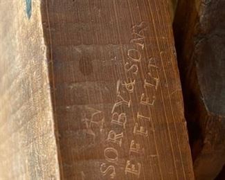 Robert Sorby & Sons Antique Wood Moulding Plane	6.5x9.5x1.5in	HxWxD
