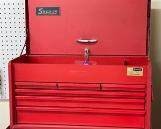 Vintage Snap-On top Tool Chest 6-Drawer KRA 56B	15x26x12in	HxWxD
