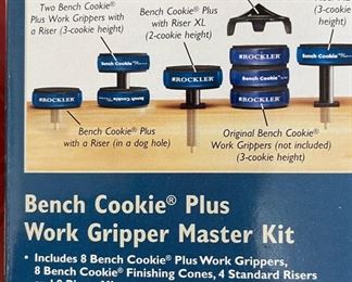 Rockler Bench Cookie Worker Grips		
