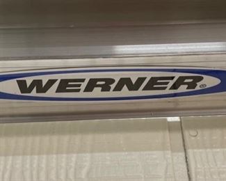 Werner 20ft Aluminum Extension Ladder D1220-2		