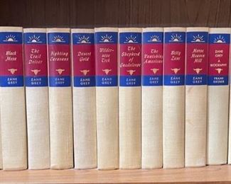 67 Book Set Zane Grey Walter Black Edition Book set		