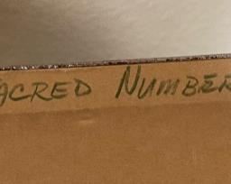 *Original* Navajo Art Adee The Sacred Number Adolph Bittany Dodge Native American	16x13in	
