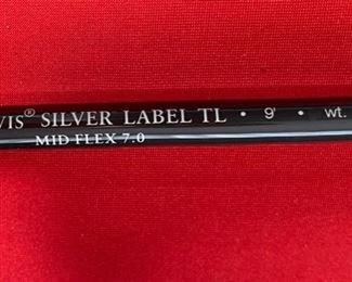 Orvis Graphite Silver Label TL Fly Rod Fishing	9ft	
