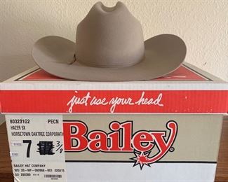 Bailey Beaver Cowboy Hat	59, 7 3/8	
