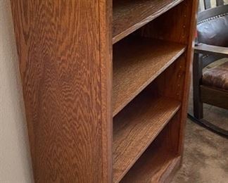 Large Wood BookShelf with 4 Open Shelves	48x30x14	HxWxD
