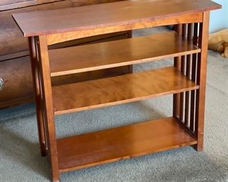 Wood Shelf with two adjustable shelves	30x36x12	HxWxD
