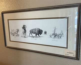 Dick Bramwell Framed Once in a Lifetime 18/250	16x31	
