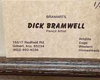 Dick Bramwell Framed Once in a Lifetime 18/250	16x31	
