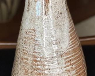 Karl Stoneware Pottery drip glaze Pitcher Studio Pottery	9in H x 5.25in Diameter at bottom	
