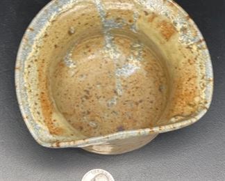 Stoneware Studio Pottery Hanging	3.25x5x4.5in	
