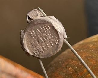 2pc Greek Amphora Vases	6.5in H x 4.5in Diameter at widest point	
