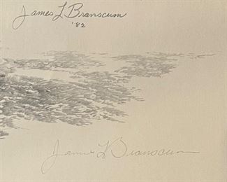 *Signed* James L Branscum Phoenix Jaycee’s Rodeo of Rodeos 1983 Poster	32x24in	
