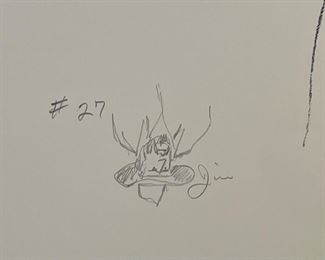 *Signed* Litho James Branscum Feeling Good Un-Framed	22.5x17.5in	
