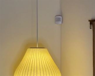 MCM Vintage George Nelson Pear Bubble Pendant lamp Howard Miller	20in Long x 16in Diameter	
