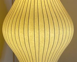 MCM Vintage George Nelson Pear Bubble Pendant lamp Howard Miller	20in Long x 16in Diameter	
