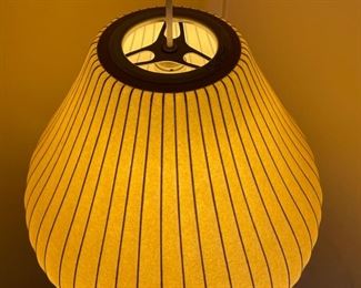 MCM Vintage George Nelson Pear Bubble Pendant lamp Howard Miller	20in Long x 16in Diameter	
